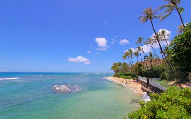 Oceanfront home on Kaikuono Place in Diamond Head for sale