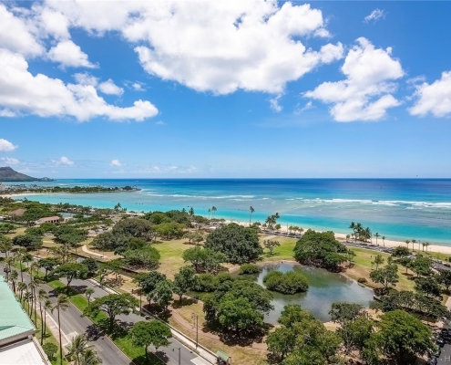 Waiea unit #1600, Kakaako condo