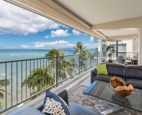 Oceanside Manor unit #801/802, Diamond Head condo