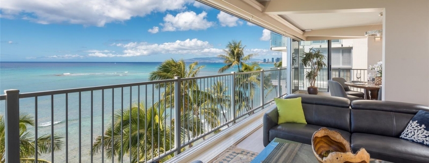 Oceanside Manor unit #801/802, Diamond Head condo