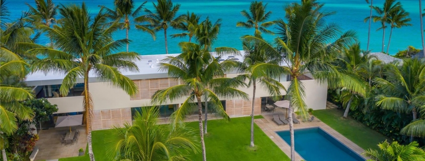 Stunning Lanikai oceanfront estate